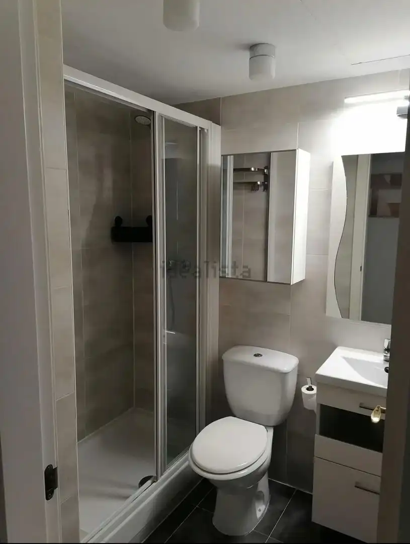 Baño de Piso de alquiler en Madrid con Calefacción y Terraza