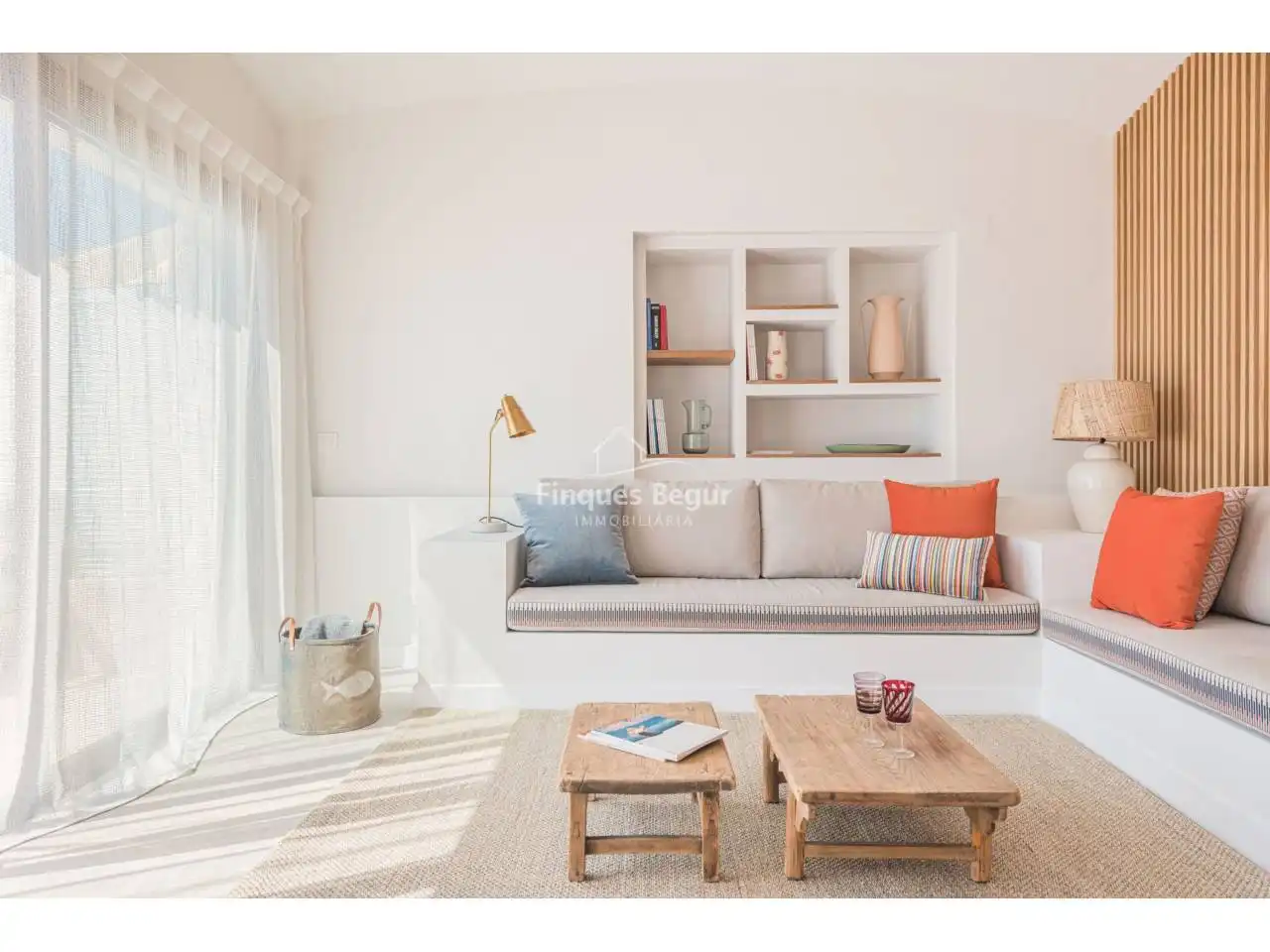 Living room of Apartments for sale in Begur  with Air Conditioner, Heating and Terrace