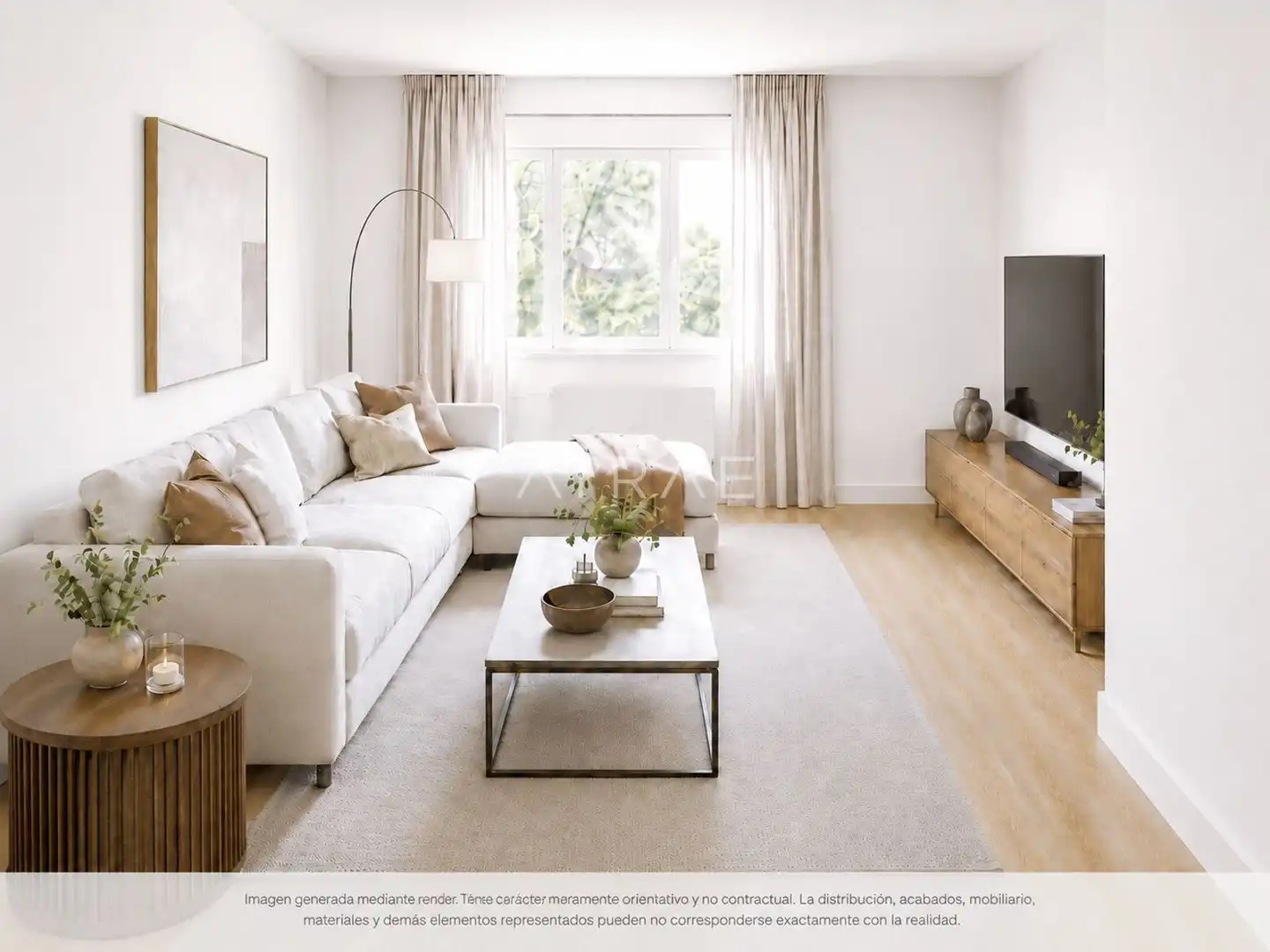 Sala de estar de Piso en venta en Madrid con Calefacción y Trastero