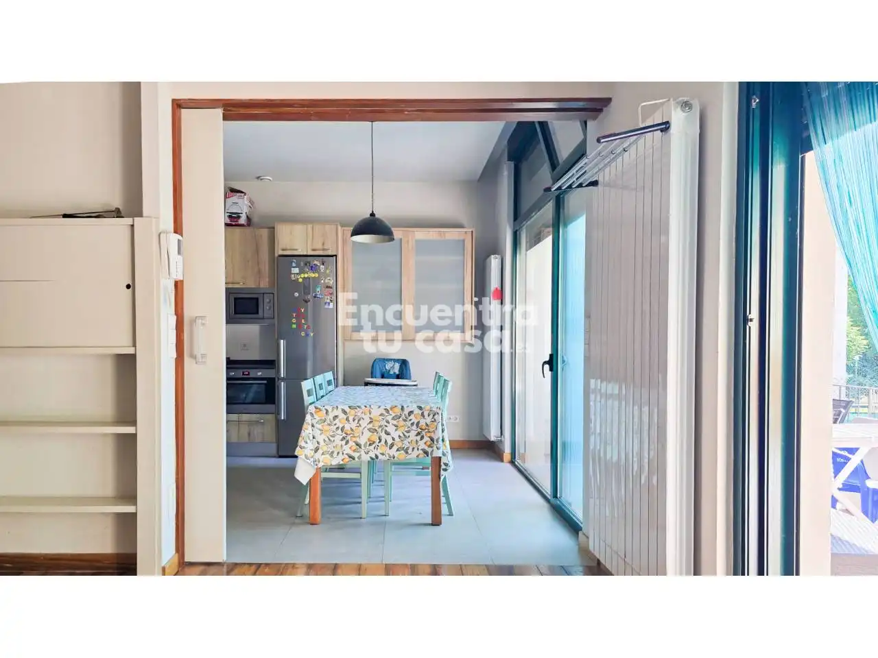 Cocina de Casa o chalet en venta en Puente la Reina / Gares con Aire acondicionado, Calefacción y Parquet