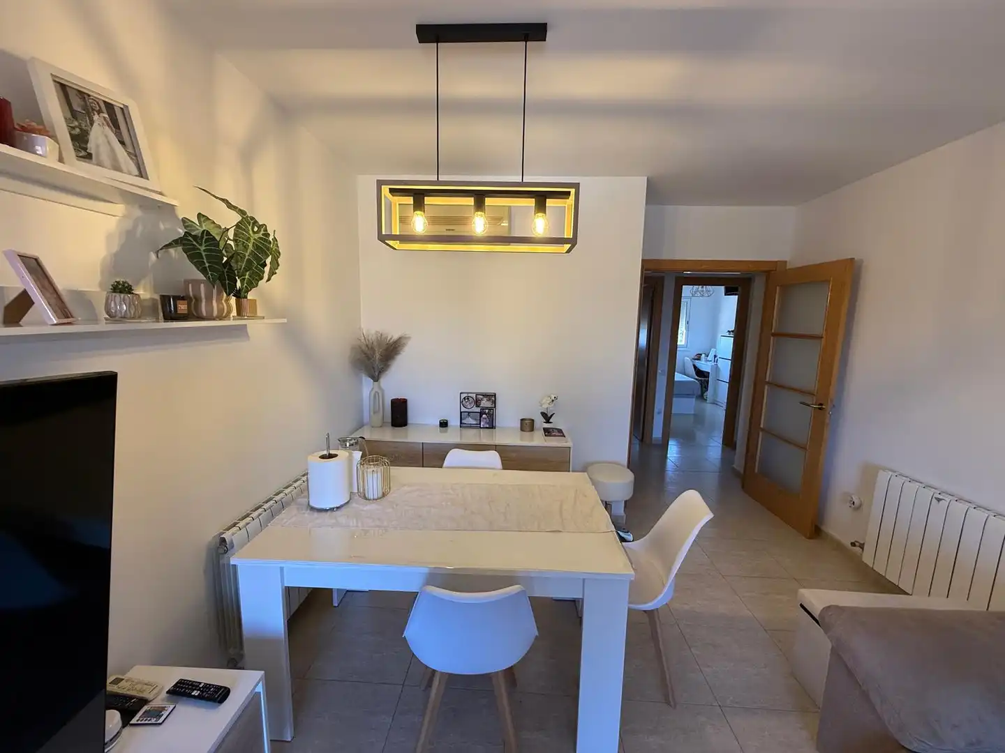 Comedor de Apartamento en venta en Roda de Berà con Aire acondicionado, Calefacción y Jardín privado