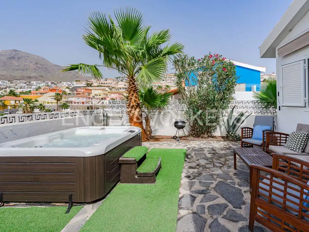 Terraza de Casa o chalet en venta en Adeje con Terraza, Amueblado y Jacuzzi