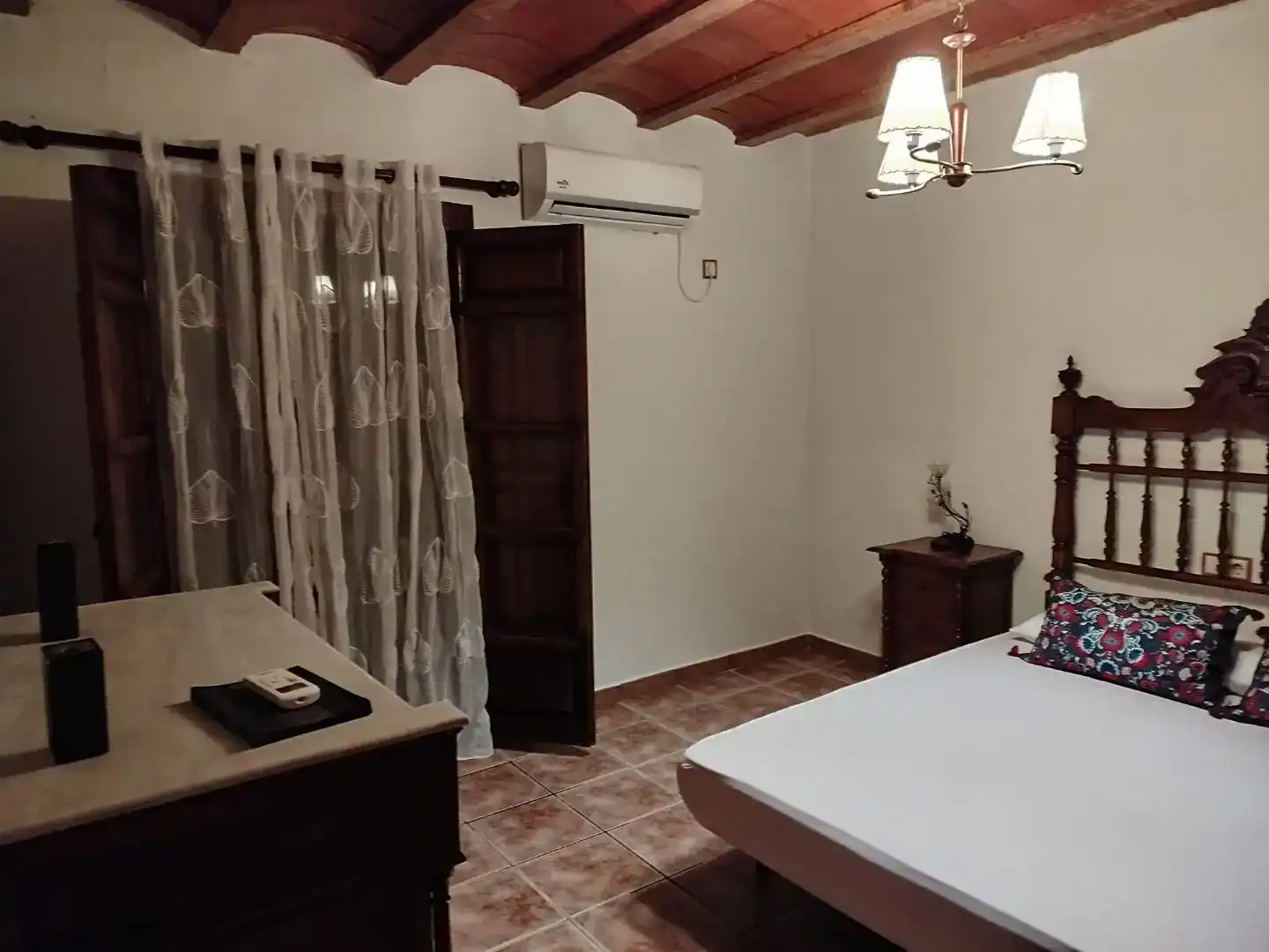 Dormitori de Casa o xalet de lloguer en Lorquí amb Aire condicionat, Jardí privat i Moblat