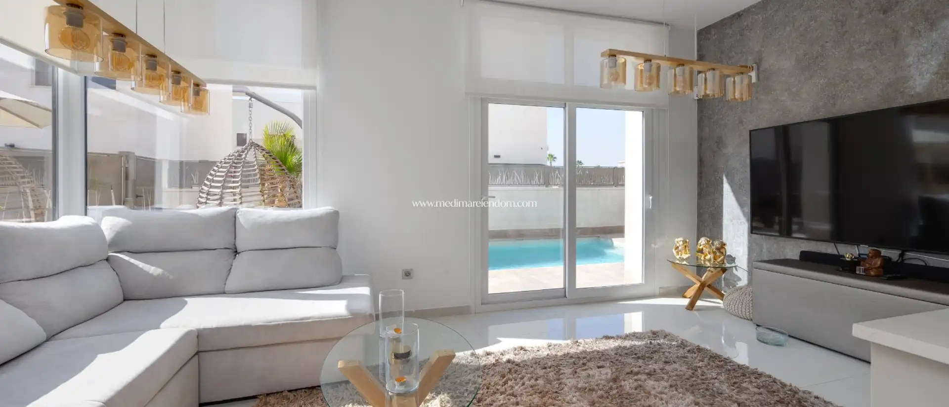 Sala d'estar de Casa o xalet en venda en Rojales amb Aire condicionat, Calefacció i Jardí privat