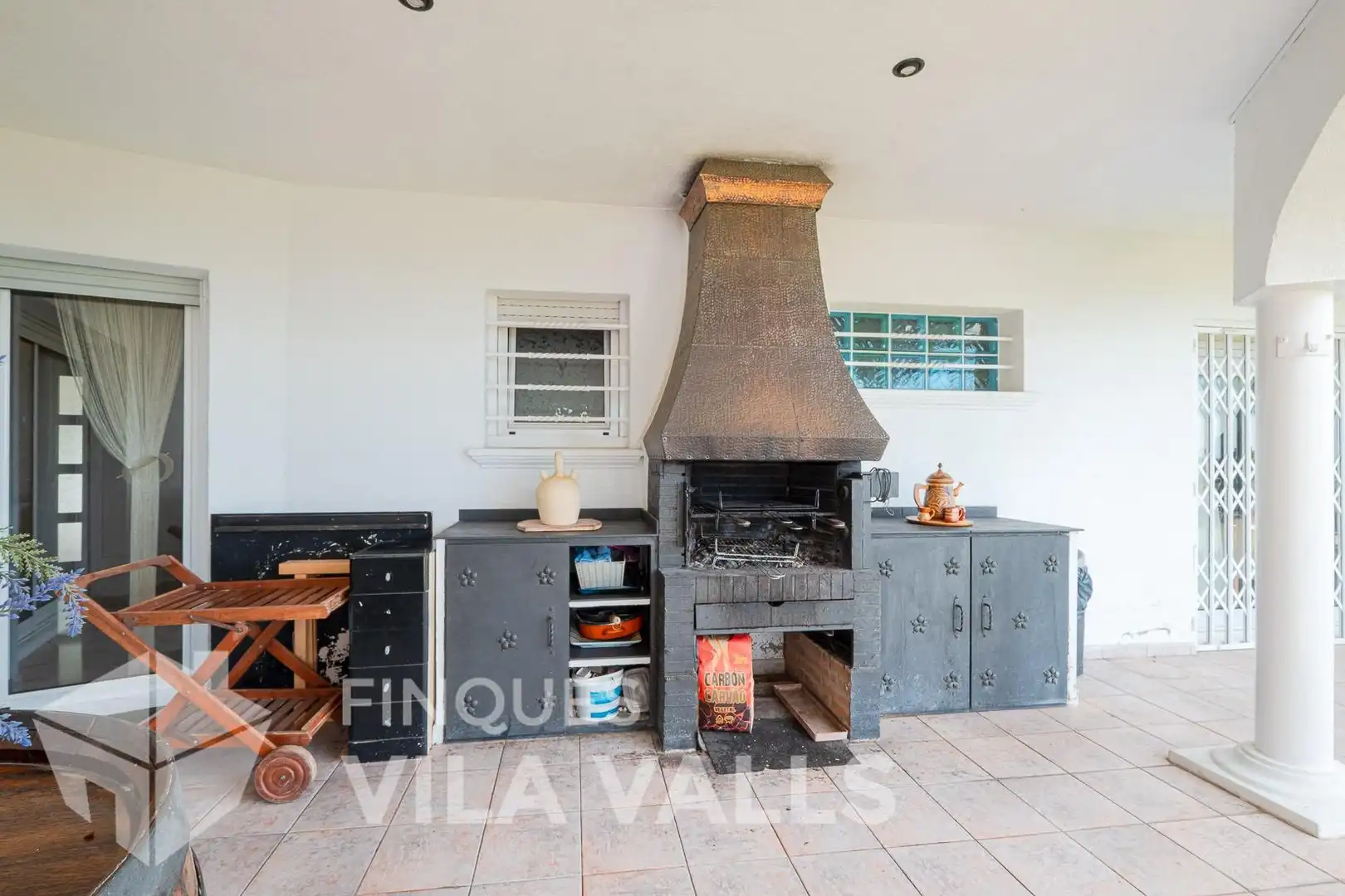Cocina de Casa o chalet en venta en Caldes de Montbui con Aire acondicionado, Jardín privado y Terraza