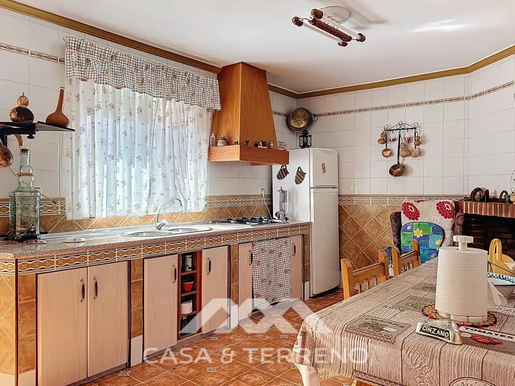 Kitchen of Houses for sale in Zafarraya  with Heating, Furnished and Balcony