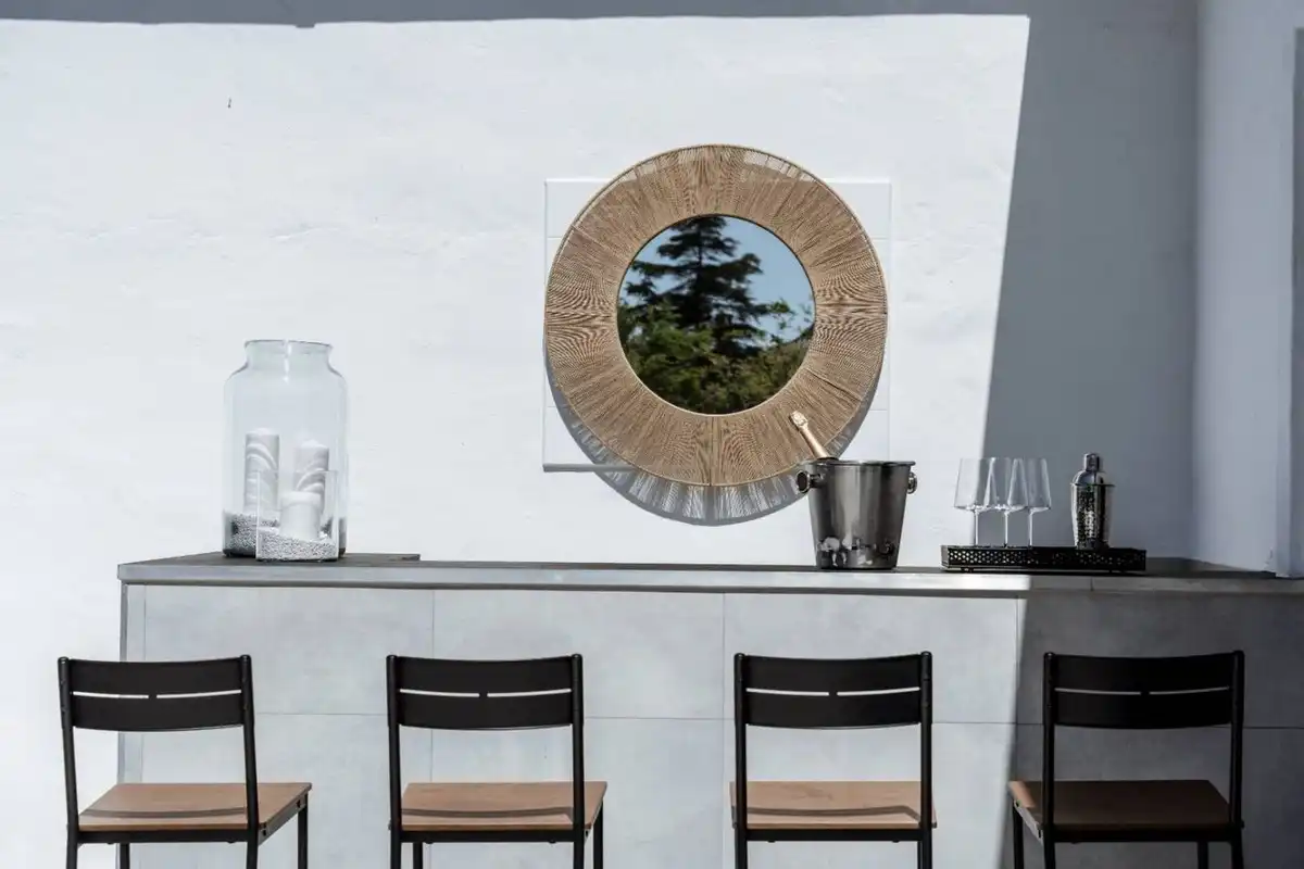 Terraza de Casa o chalet de alquiler en Estepona con Aire acondicionado, Jardín privado y Terraza