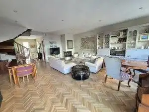 Living room of Houses for sale in Madrid  with Air Conditioner, Heating and Private garden