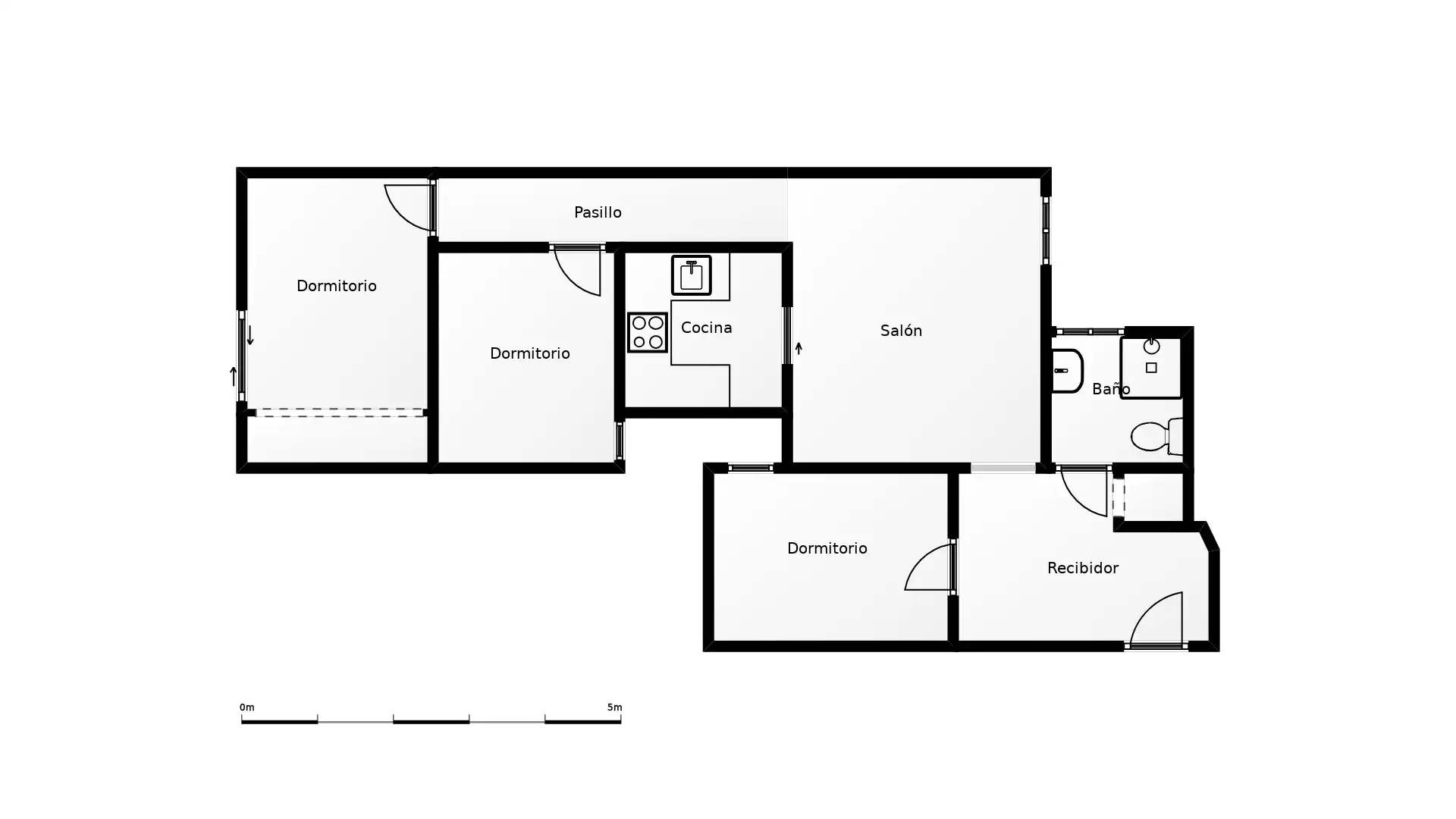 Piso con terraza en venta en Magalhães, imagen 43