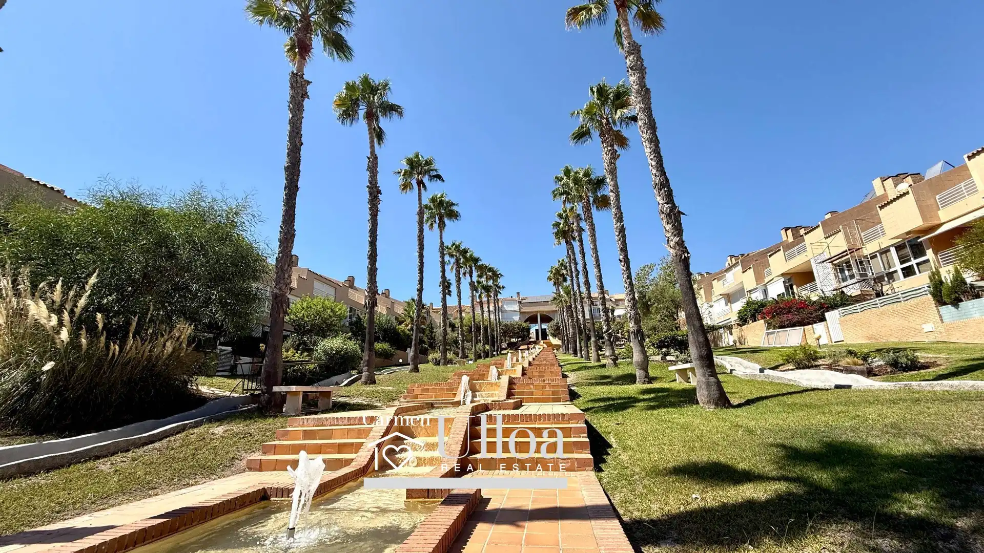 Exterior view of Houses for sale in Alicante / Alacant  with Air Conditioner, Private garden and Terrace