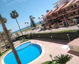 Swimming pool of Apartment to rent in Xeraco  with Air Conditioner, Terrace and Furnished