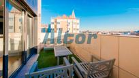 Terrace of Attic for sale in  Madrid Capital  with Heating, Terrace and Swimming Pool