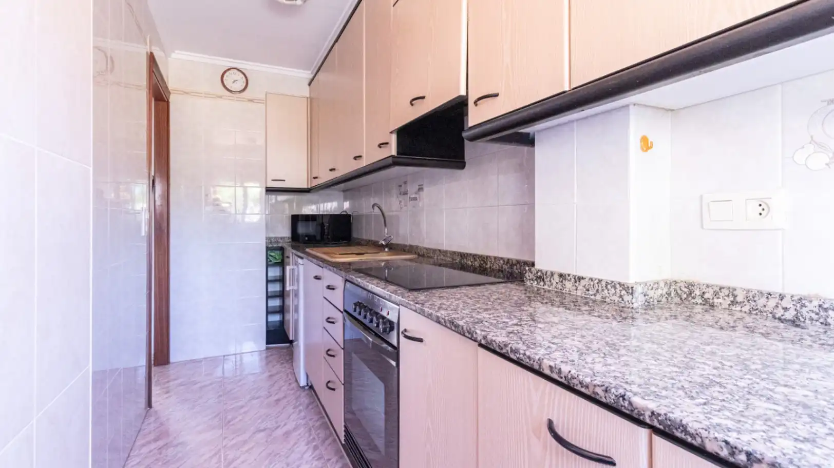 Cocina de Apartamento en venta en Dénia con Aire acondicionado, Calefacción y Amueblado