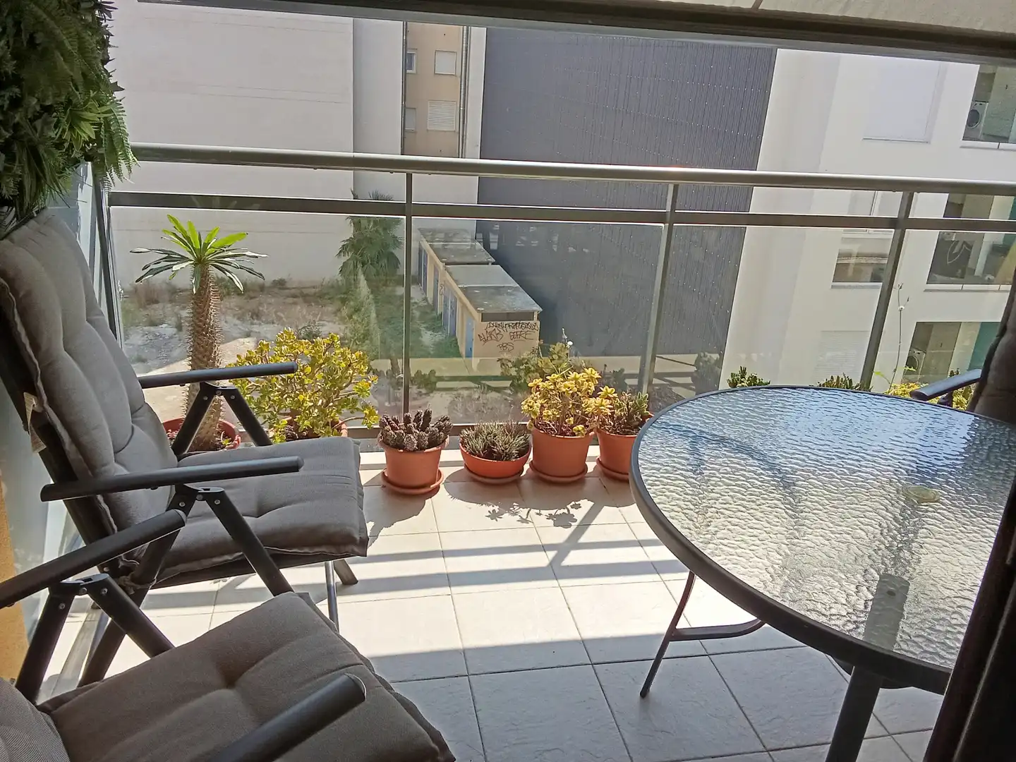 Terrassa de Apartament en venda en Peñíscola / Peníscola amb Aire condicionat, Terrassa i Moblat