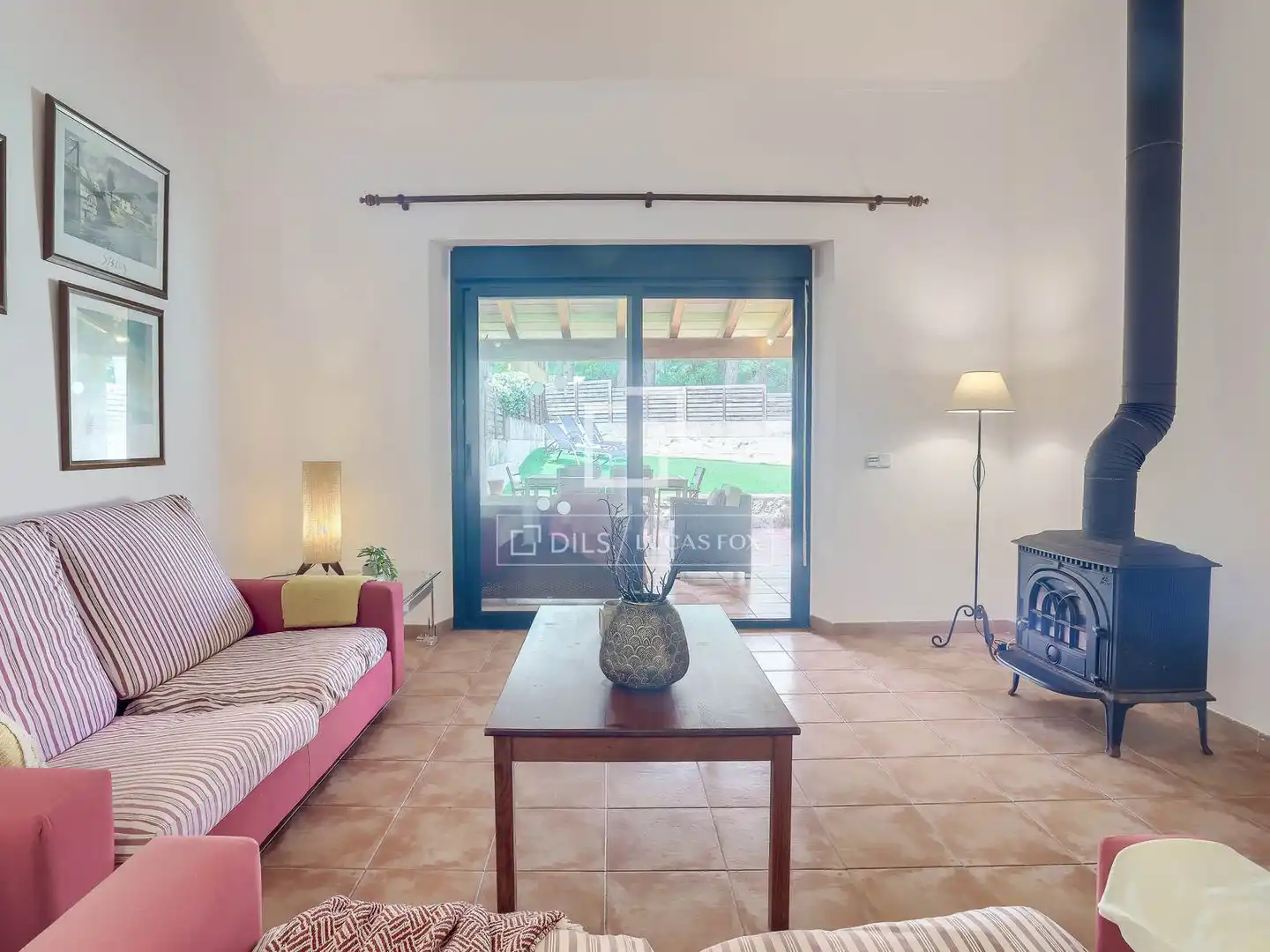 Living room of Houses for sale in Pollença  with Private garden, Terrace and Swimming Pool