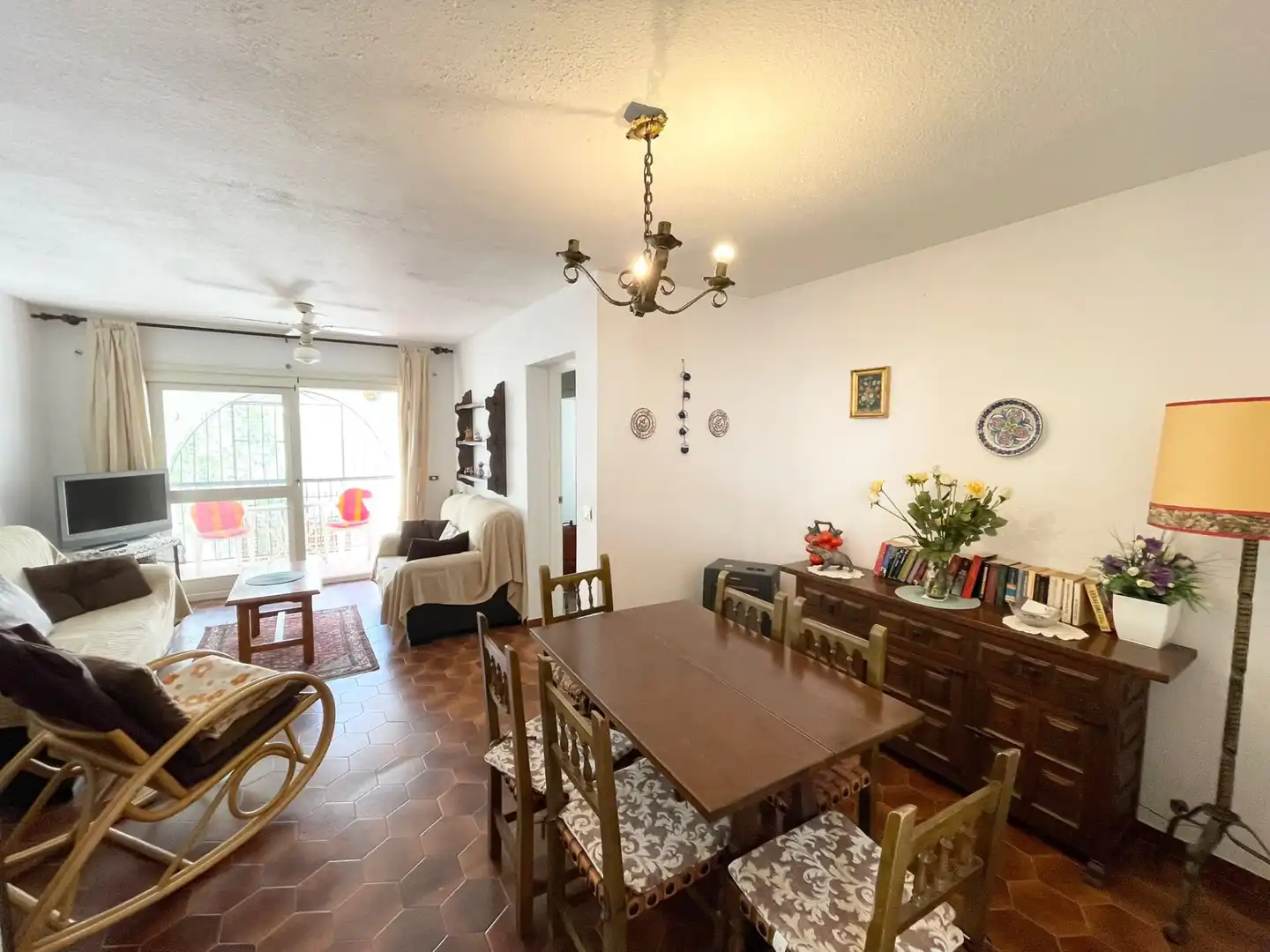 Dining room of Apartments for sale in Torrox  with Terrace, Furnished and Community pool