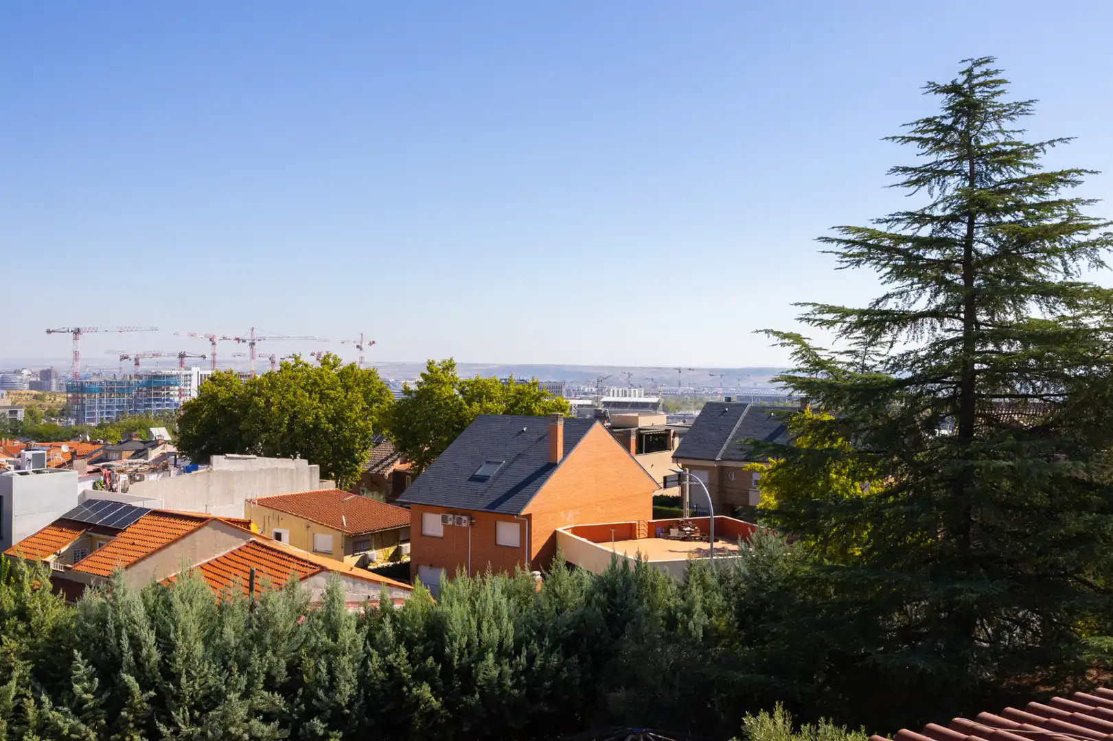 Vista exterior de Casa o chalet en venta en Madrid con Aire acondicionado, Calefacción y Terraza