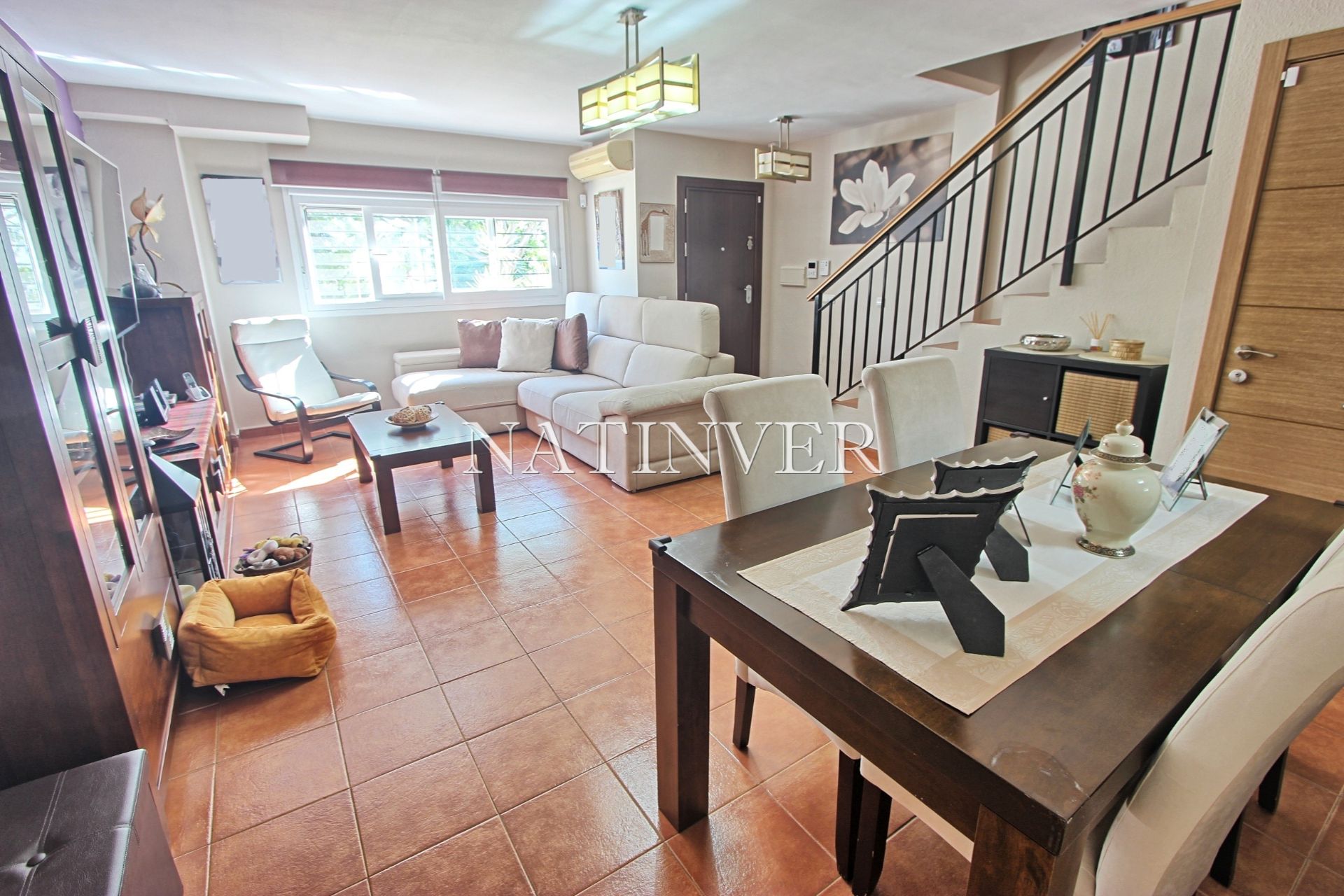 Living room of Single-family semi-detached for sale in Rincón de la Victoria  with Air Conditioner, Heating and Terrace