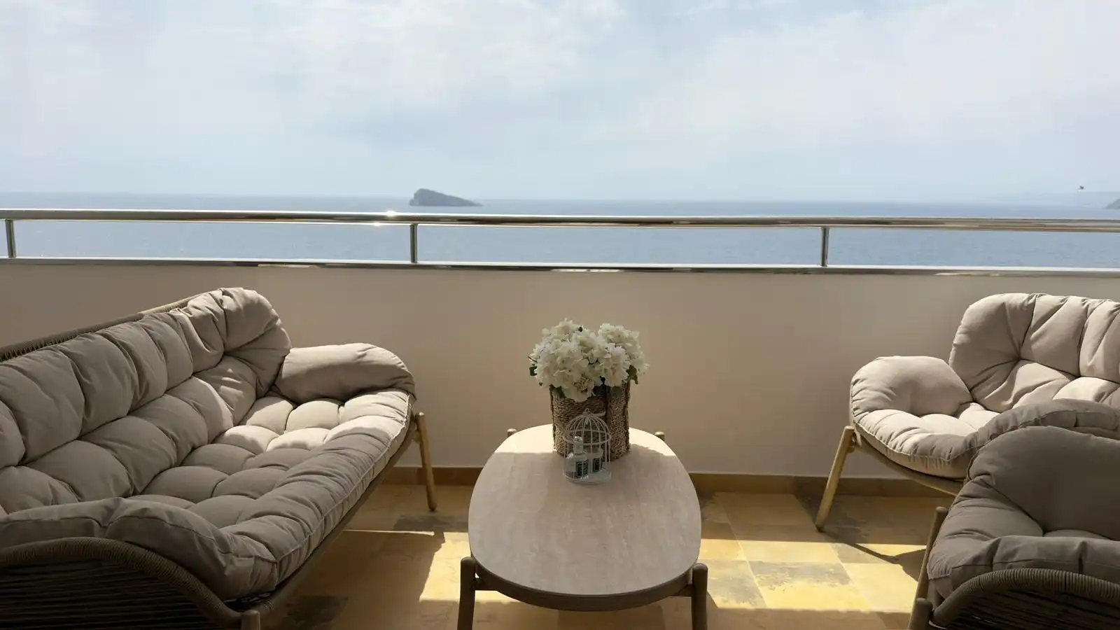 Terrasse von Wohnung zum Verkauf in Benidorm mit Klimaanlage, Heizung und Terrasse