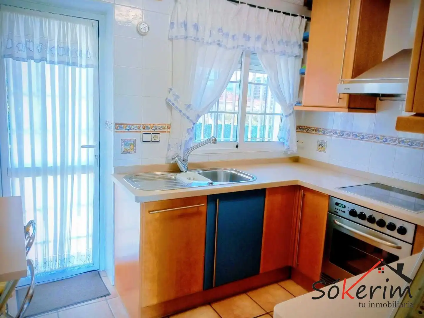 Kitchen of Houses for sale in Villajoyosa / La Vila Joiosa  with Air Conditioner, Heating and Private garden
