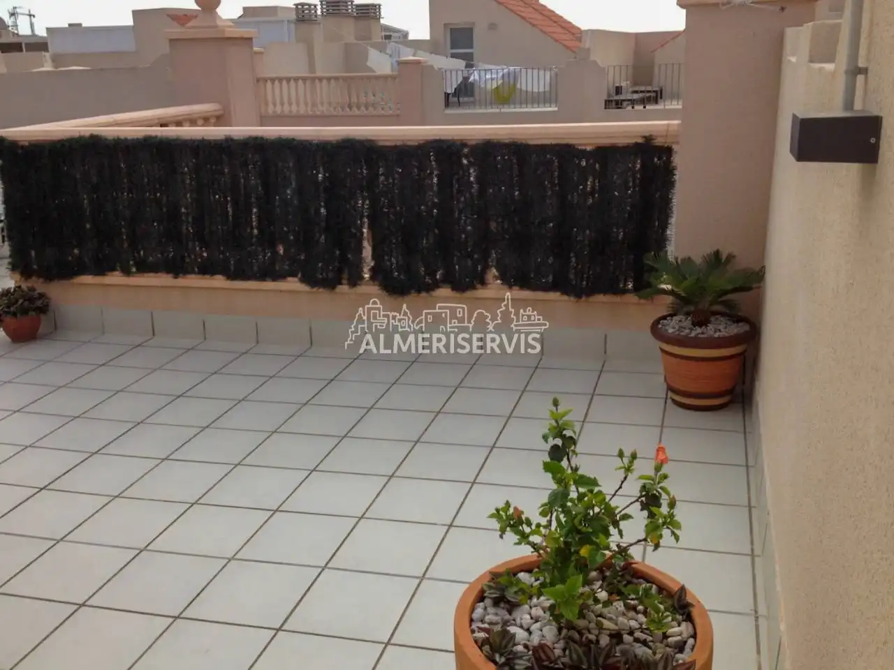Terrasse von Dachboden zum Verkauf in El Ejido mit Klimaanlage, Terrasse und Abstellraum