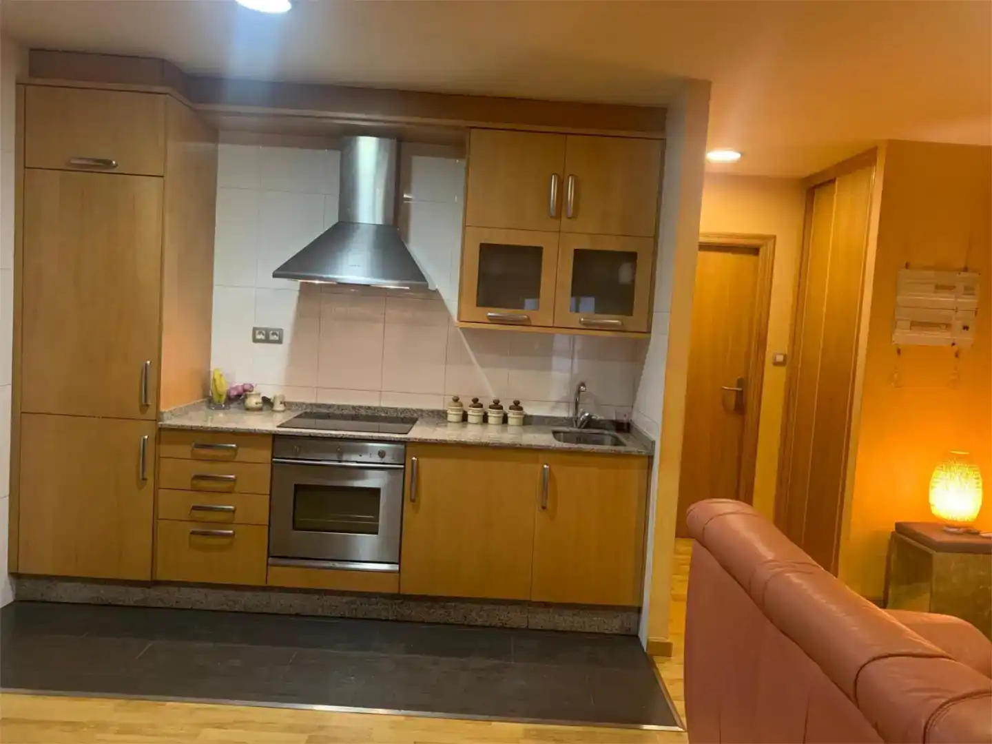 Cuina de Apartament en venda en Viveiro amb Balcó
