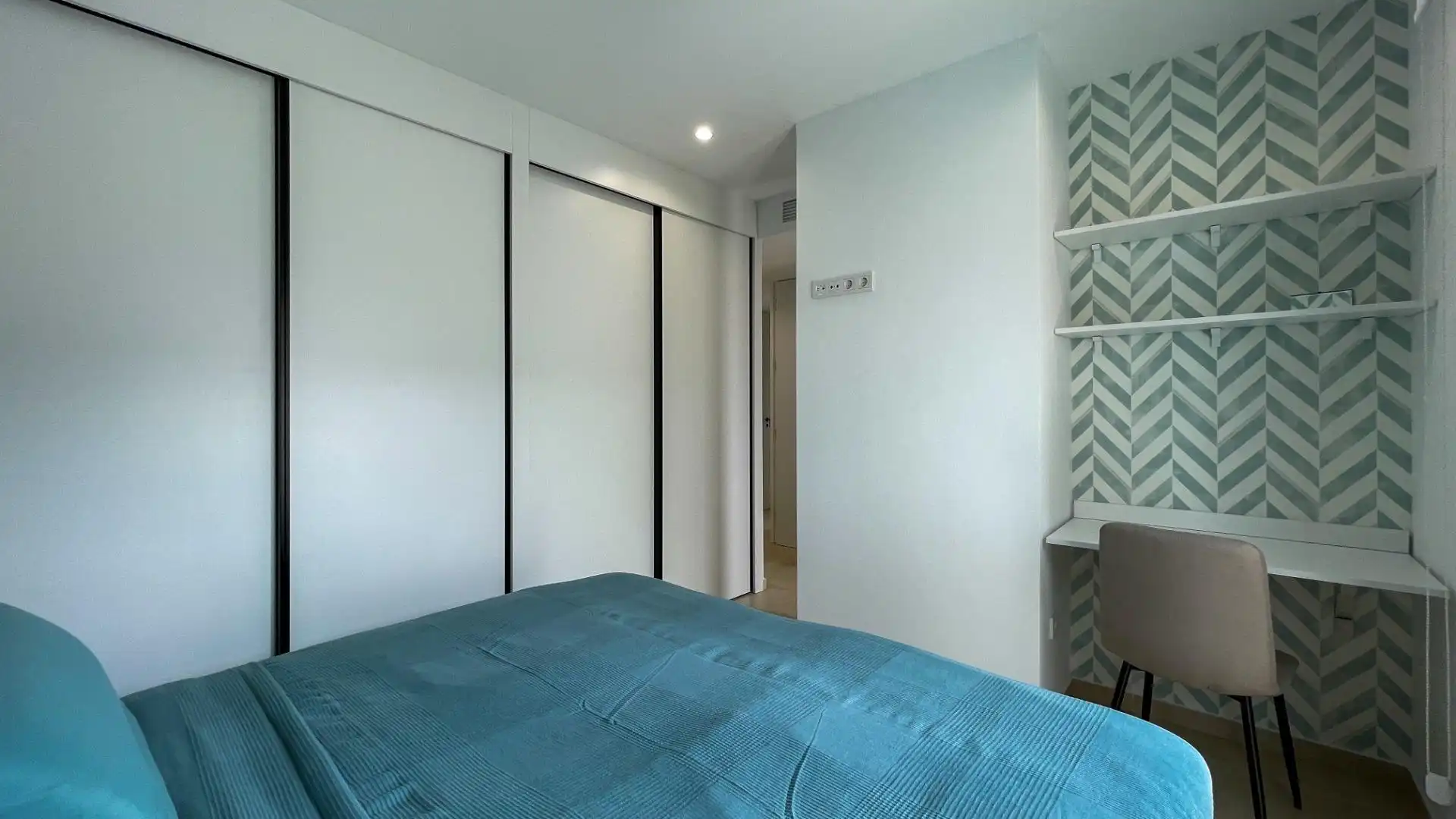 Bedroom of Houses for rent in Finestrat  with Air Conditioner, Heating and Private garden