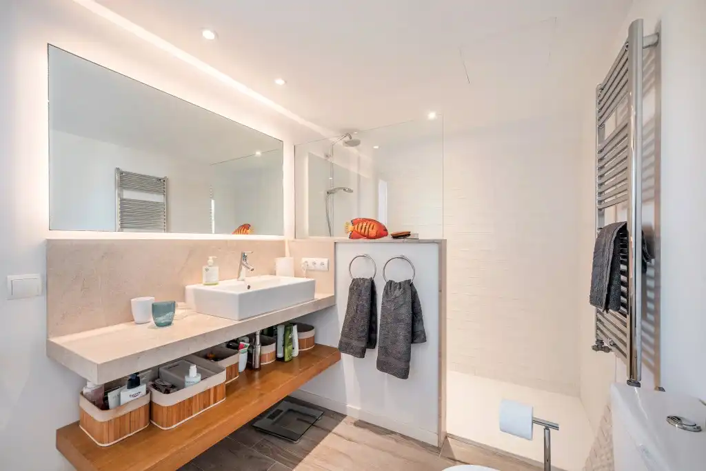 Baño de Casa o chalet en venta en Pollença con Jardín privado, Terraza y Piscina