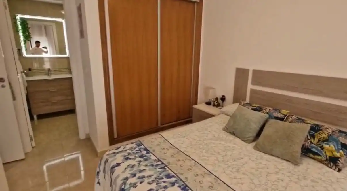 Habitación de Casa adosada de alquiler en Bellreguard con Aire acondicionado, Amueblado y Horno