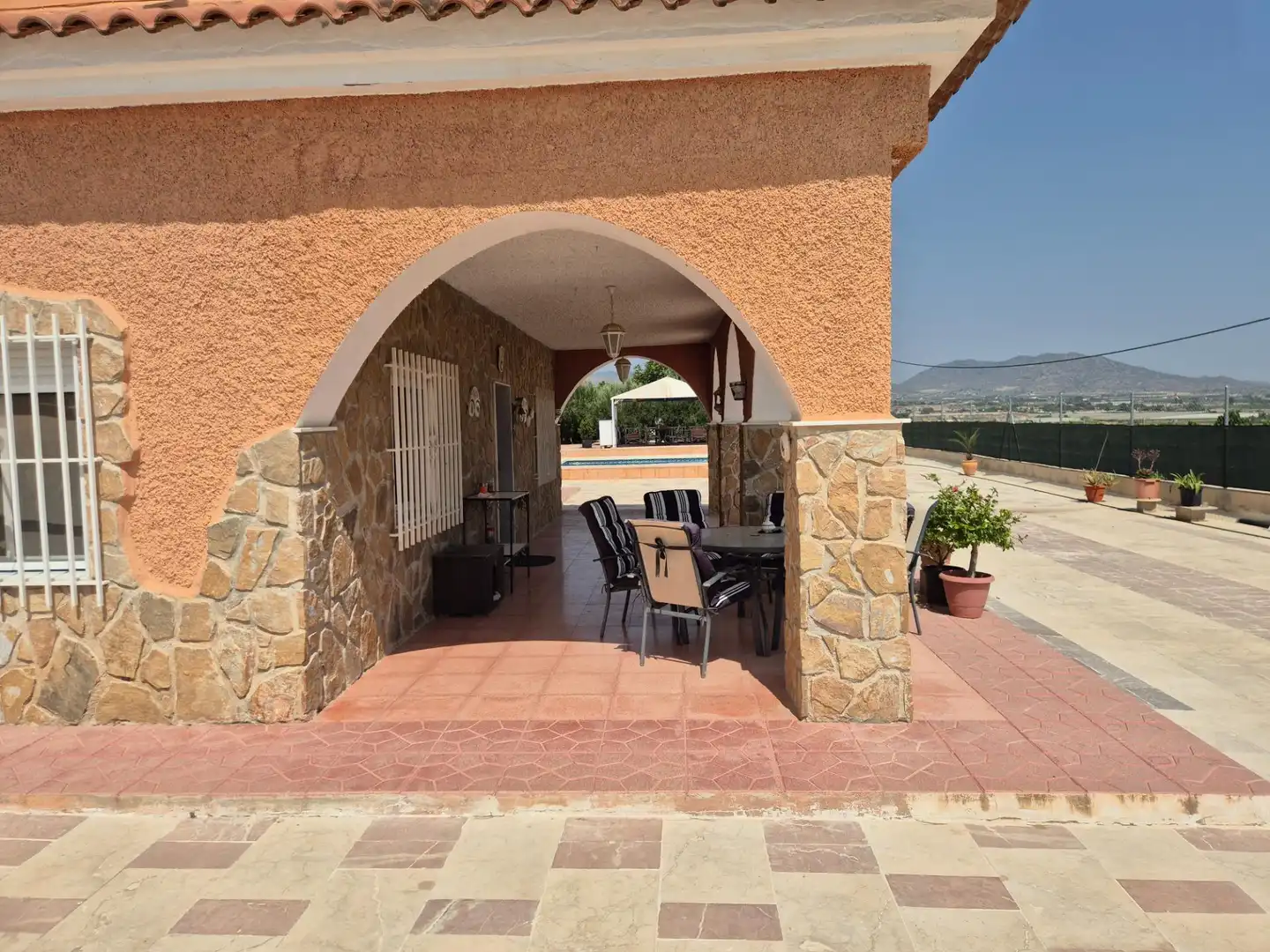 Terraza de Casa o chalet en venta en Aspe con Aire acondicionado, Calefacción y Jardín privado