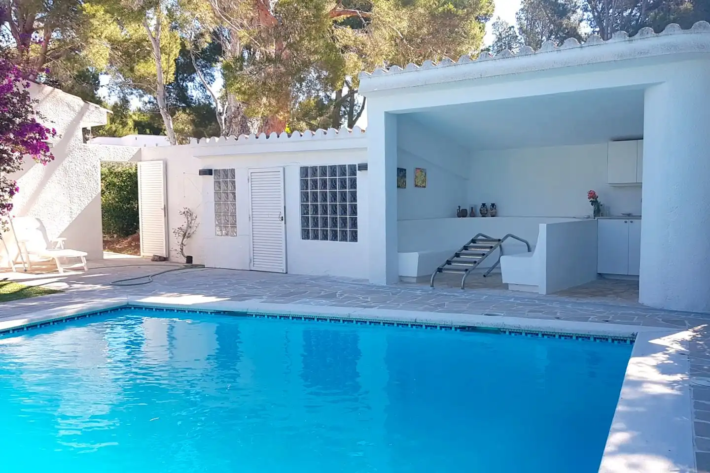 Piscina de Casa o xalet en venda en L'Ametlla de Mar  amb Aire condicionat, Jardí privat i Terrassa