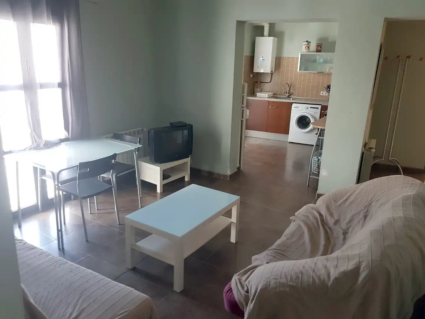 Living room of Apartments for rent in Cáceres  with Air Conditioner, Heating and Furnished