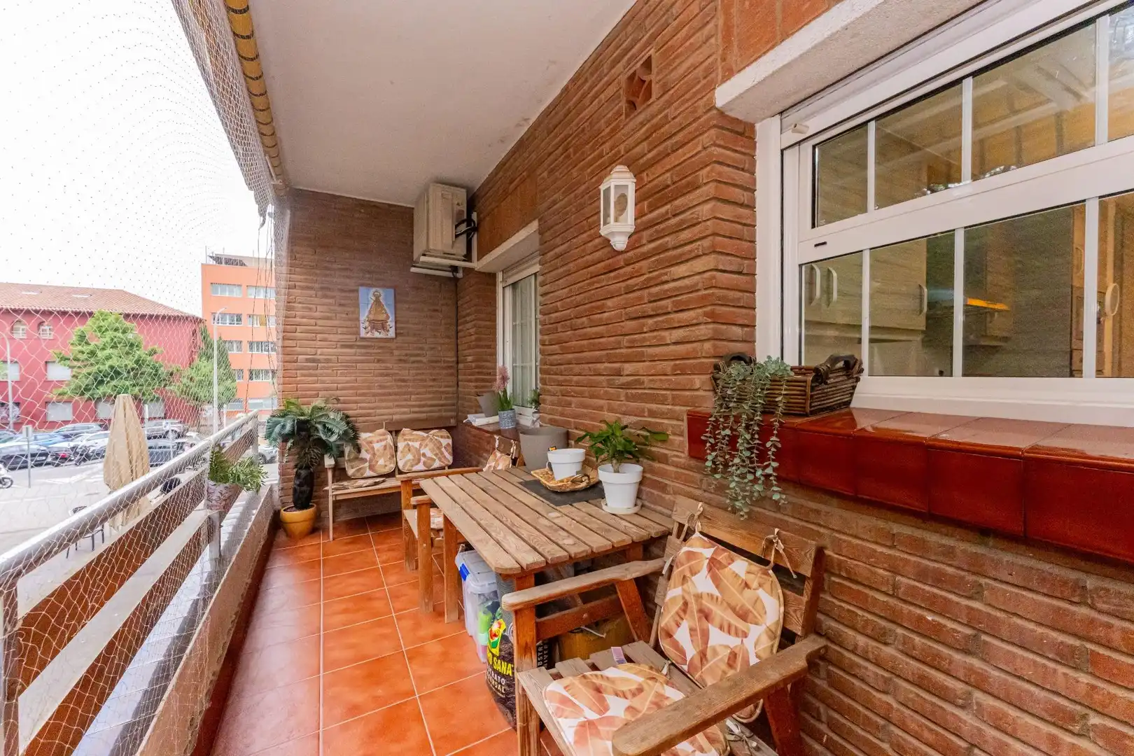 Terrace of Flat for sale in Gavà  with Air Conditioner, Heating and Parquet flooring