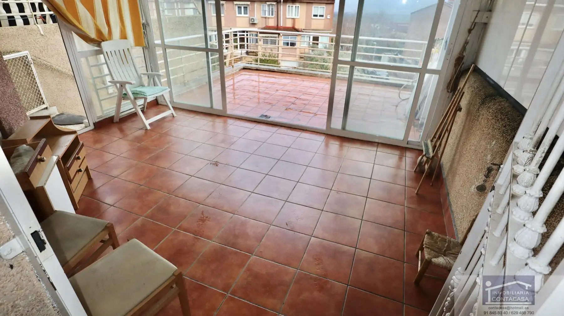 Terraza de Casa o chalet en venta en Colmenar Viejo con Calefacción, Parquet y Terraza