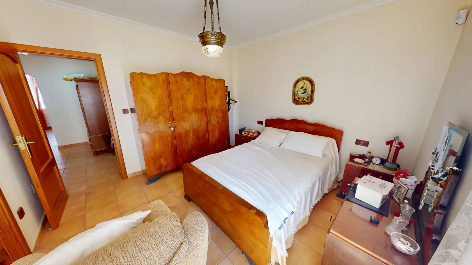 Habitación de Casa o chalet en venta en El Campello con Aire acondicionado, Calefacción y Jardín privado