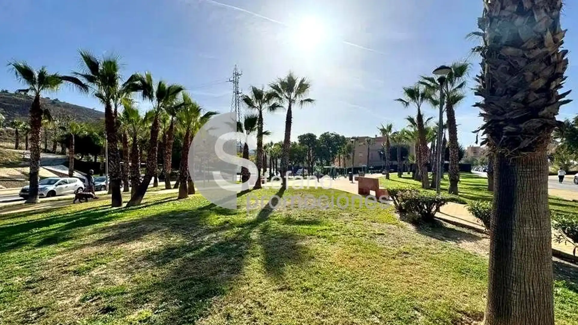 Exterior view of Single-family semi-detached for sale in Málaga Capital  with Air Conditioner, Heating and Private garden