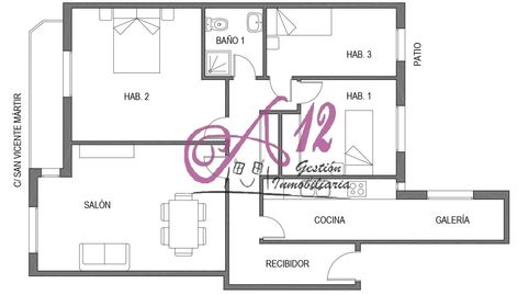 Foto 2 de Pis de lloguer a Carrer de Sant Vicent Màrtir, La Creu Coberta, Valencia Capital