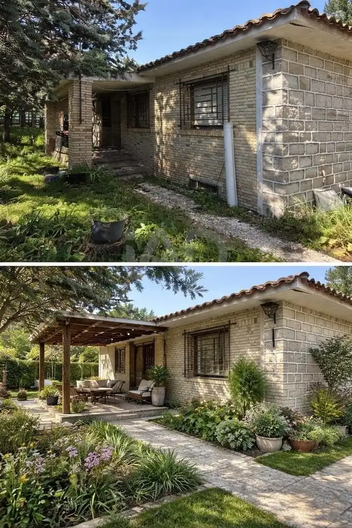 Vista exterior de Casa o xalet en venda en Sevilla la Nueva amb Calefacció i Piscina
