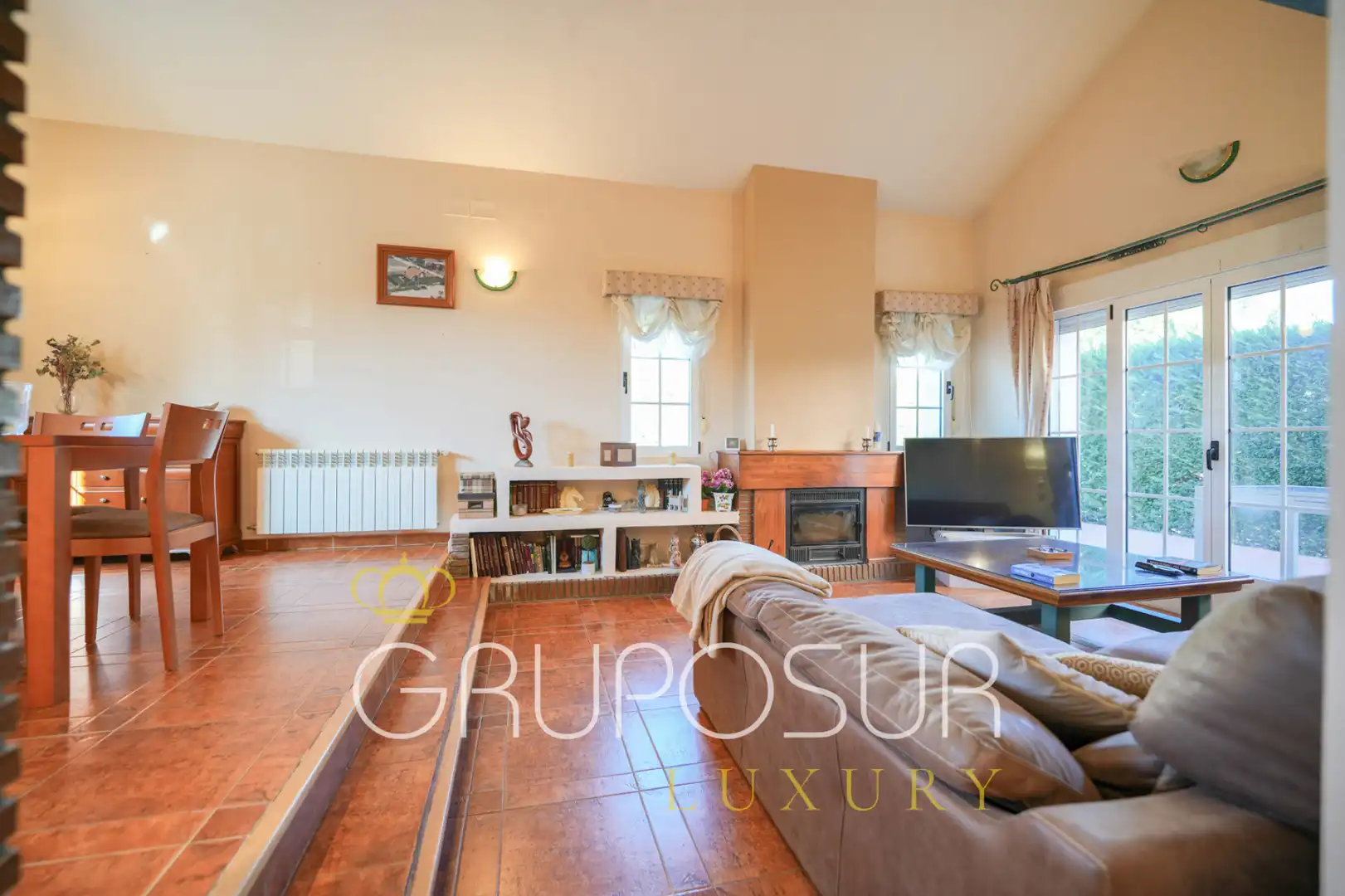 Sala de estar de Casa o chalet en venta en Boecillo con Calefacción, Jardín privado y Parquet
