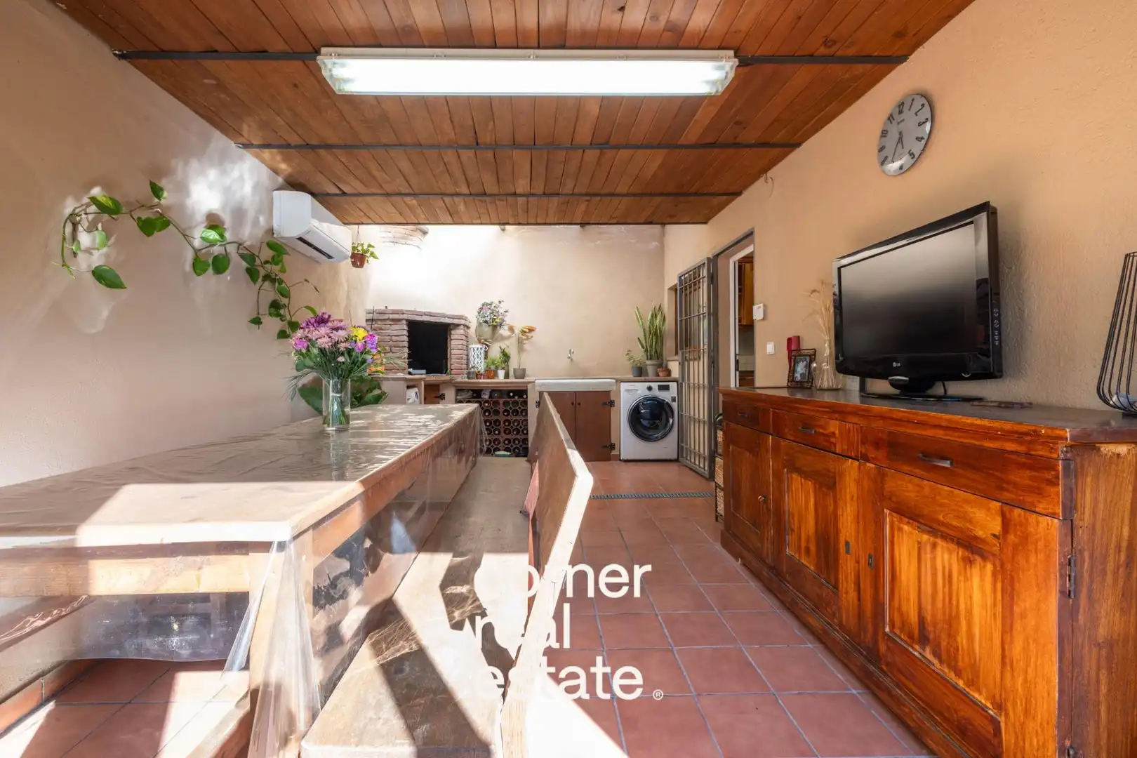 Terraza de Casa o chalet en venta en Molins de Rei con Aire acondicionado, Calefacción y Jardín privado