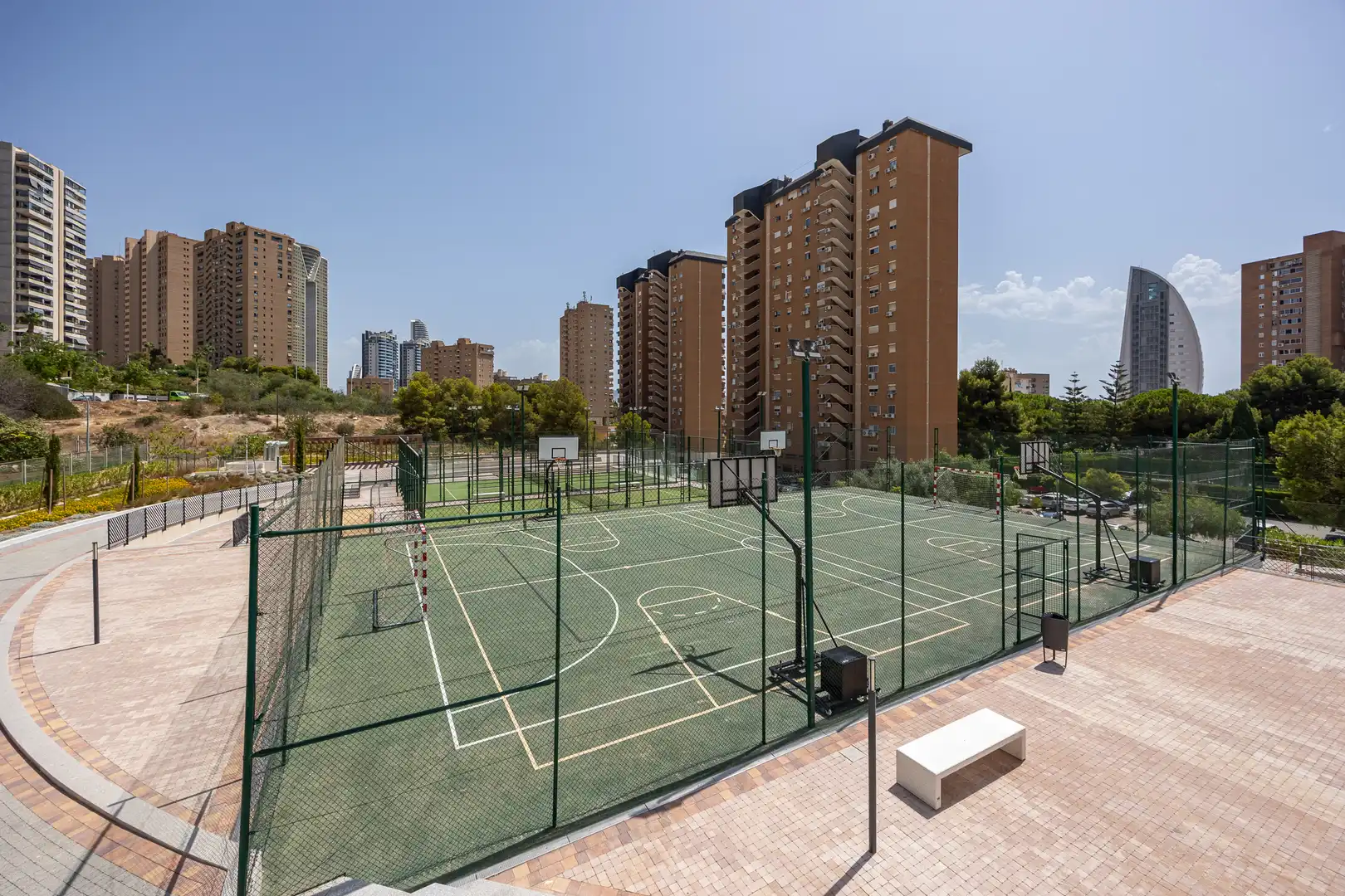 Terraza de Apartamento en venta en Benidorm con Trastero, Piscina y Amueblado
