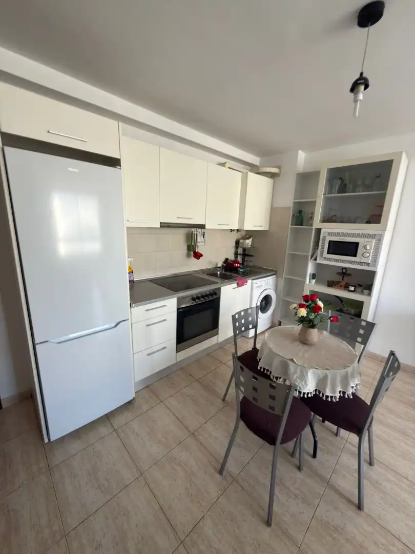 Cocina de Apartamento en venta en Puerto del Rosario con Amueblado, Horno y Lavadora