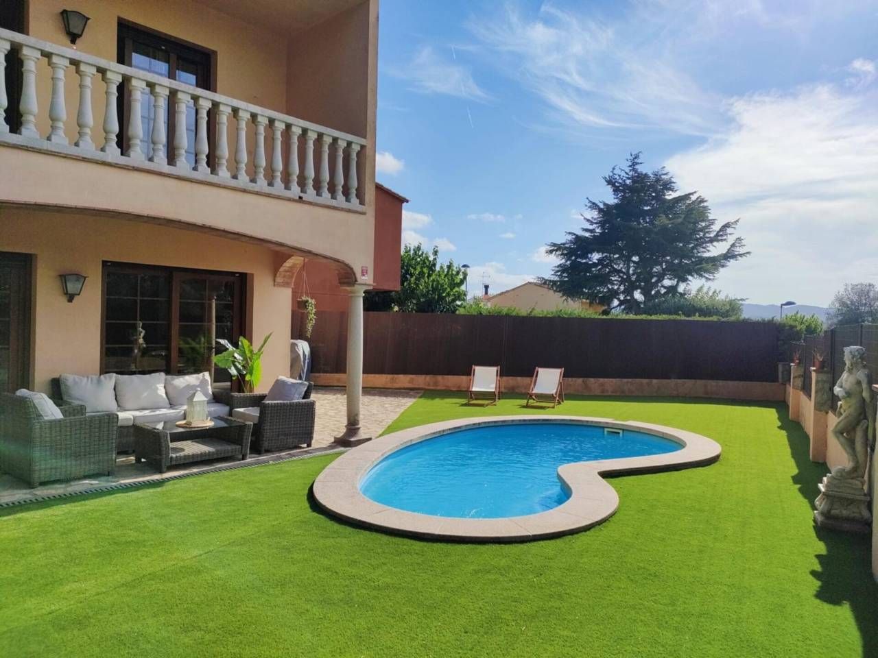 Piscina de Casa o xalet de lloguer en Begur amb Calefacció, Jardí privat i Terrassa