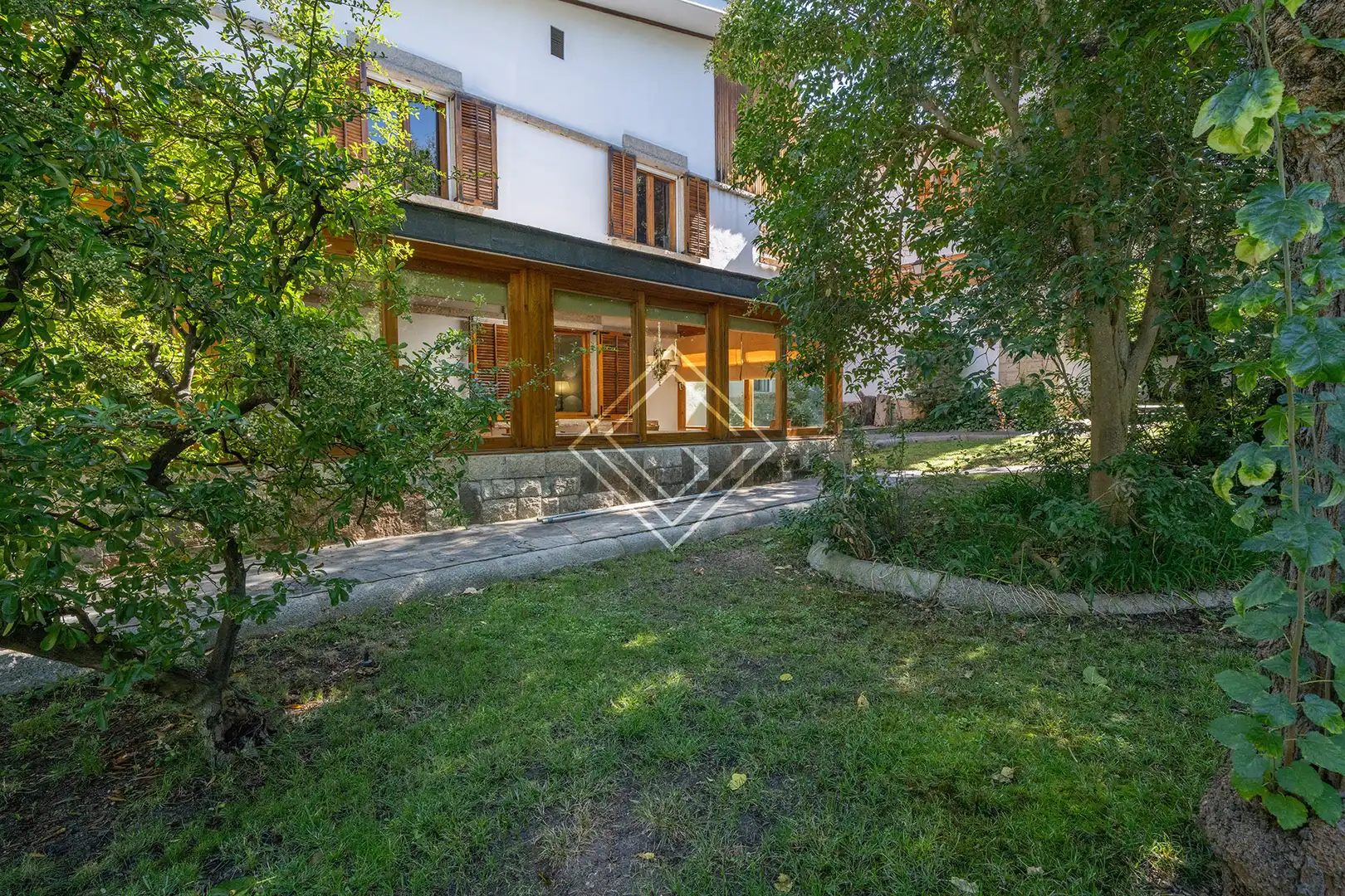 Jardín de Casa o chalet en venta en Madrid con Calefacción, Jardín privado y Terraza