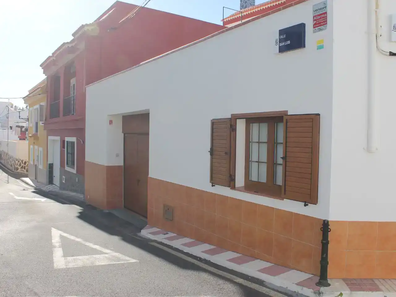 Vista exterior de Piso en venta en Santiago del Teide con Aire acondicionado, Trastero y Amueblado