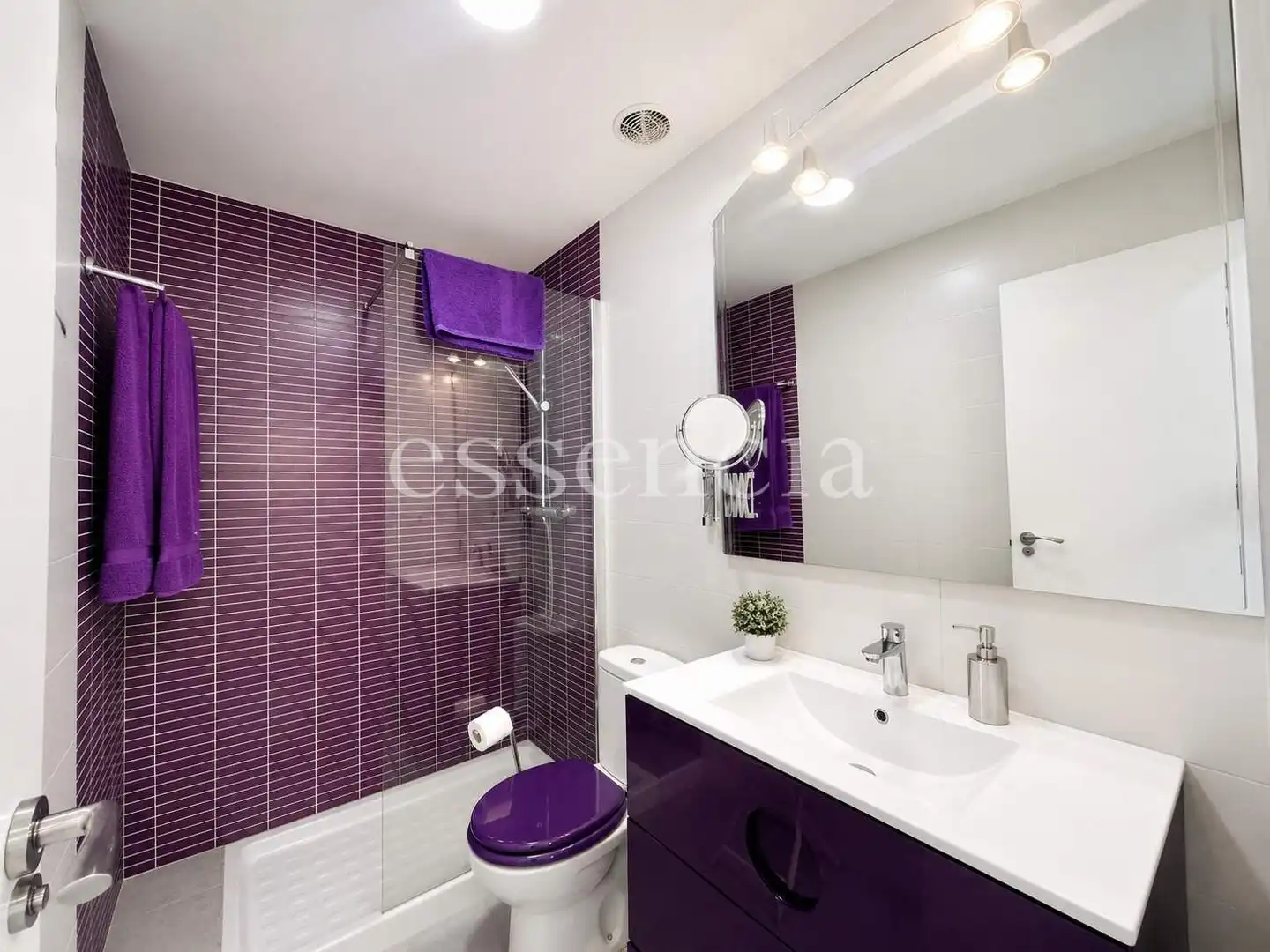 Baño de Apartamento en venta en Gandia con Aire acondicionado, Terraza y Balcón