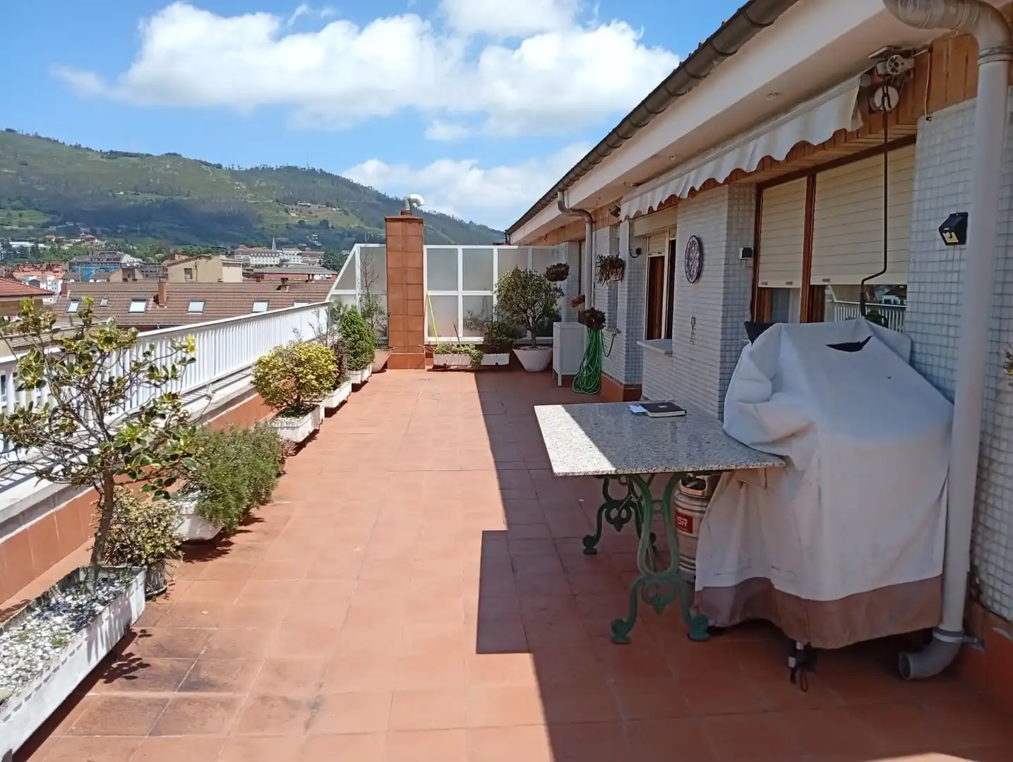 Terrace of Attic for sale in Oviedo   with Heating, Parquet flooring and Terrace