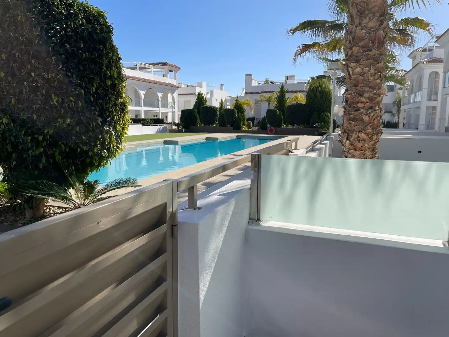 Swimming pool of Apartments for sale in Rojales