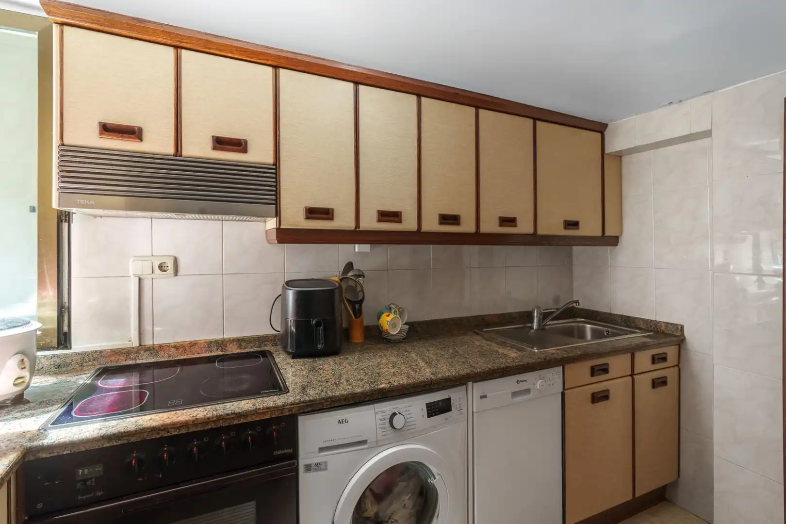 Kitchen of Flat for sale in Tolosa  with Storage room and Furnished