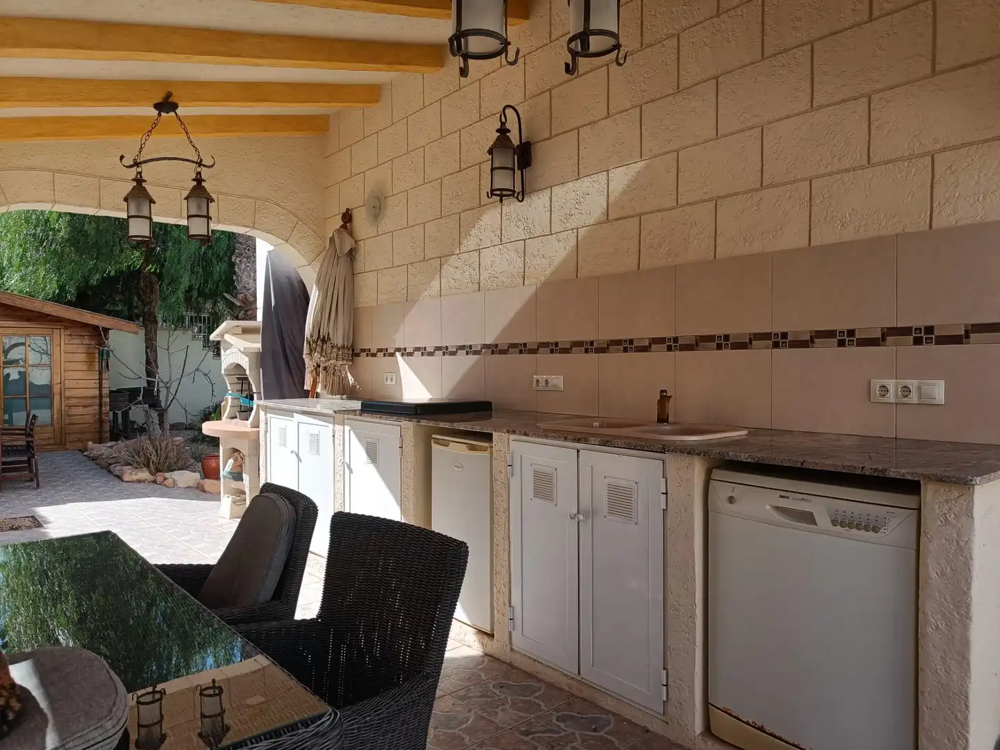 Terrassa de Casa o xalet en venda en Benijófar amb Aire condicionat, Calefacció i Jardí privat